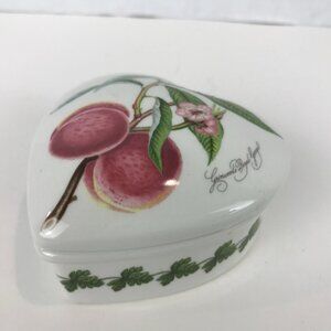 Port Meirion Pomona heart shaped trinket dish